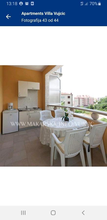 Villa Vujcic Makarská Exteriér fotografie